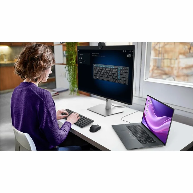 Clavier et souris Dell KM555 KM555-BLK-FRC
