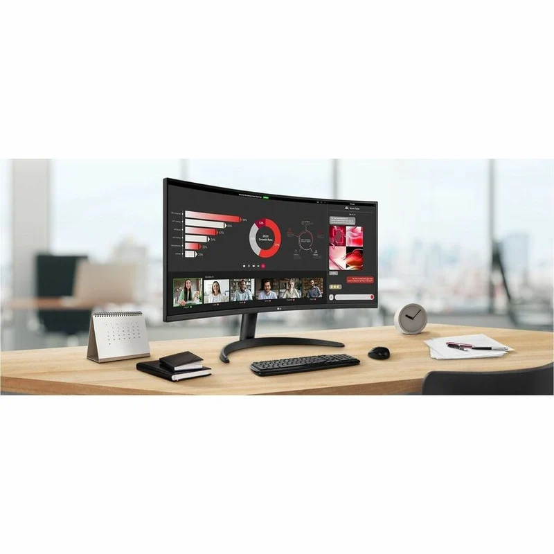 Moniteur LED UWQHD 34" ultra-large LG 50WR34QK-B - 21:9 34WR50QK-B