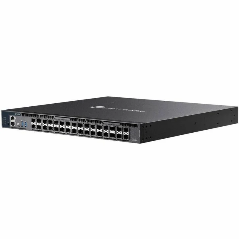 Commutateur d'agrégation géré L26 empilable 10 ports 3G Omada de TP-Link avec 6 emplacements 25G SX6632YF