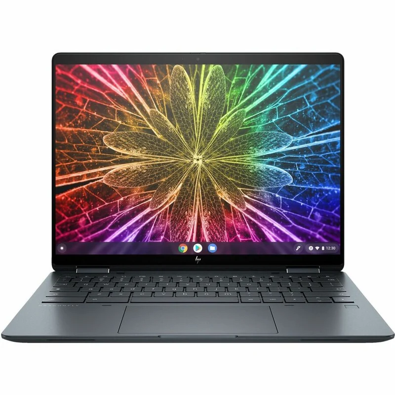 Ordinateur portable convertible 13.5 en 2 à écran tactile HP Elite Dragonfly 1" - 2K - Intel Core i5 12e génération i5-1245U - Technologie vPro - 8 Go - SSD 256 Go - Clavier anglais - Bleu ardoise A4ED1UT#ABA