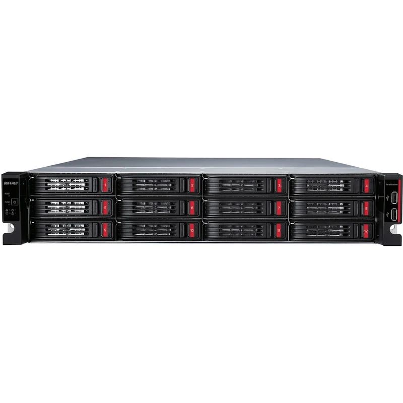 BUFFALO TeraStation 51220 Stockage NAS en rack professionnel à 12 baies de 240 To (12 x 20 To) Disques durs inclus TS51220RH24012