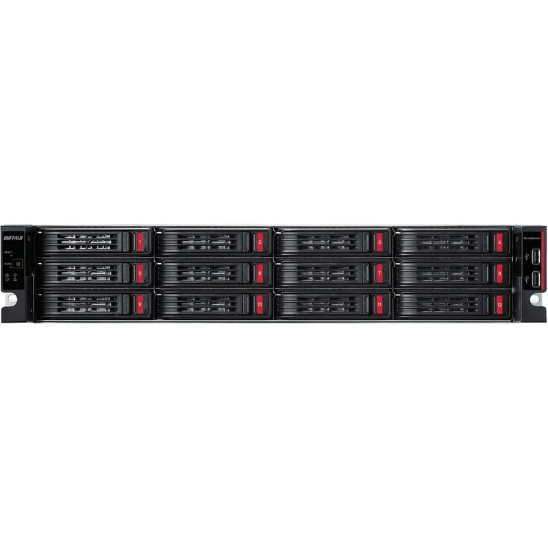 BUFFALO TeraStation 51220 Stockage NAS en rack professionnel à 12 baies de 240 To (12 x 20 To) Disques durs inclus TS51220RH24012
