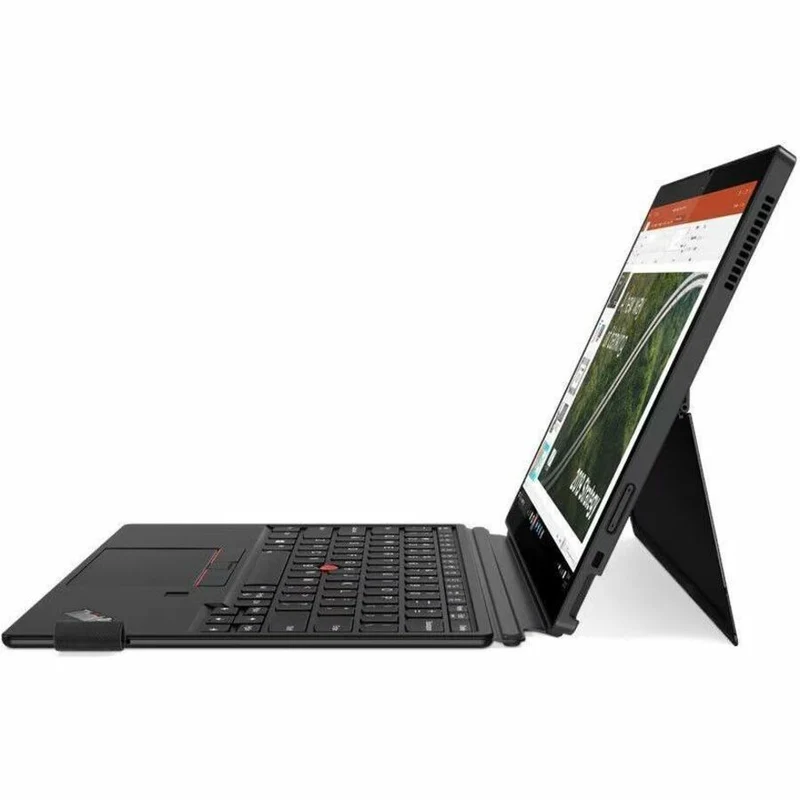 Lenovo ThinkPad X12 Detachable Gen 2 21LK002UUS Ordinateur portable 12.3 en 2 détachable à écran tactile 1" - Full HD Plus - Intel Core Ultra 7 164U - Technologie vPro - 32 Go - SSD 512 Go - Clavier anglais - Noir 21LK002UUS