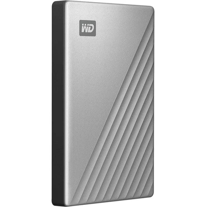 Disque dur portable WD My Passport Ultra WDBPMV0050BSL 5 To - Externe - Argent WDBPMV0050BSL-WESN