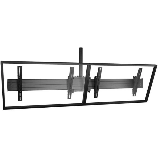 Support de plafond pour téléviseur Chief Fusion 2x1 pour écrans de 40 à 55 pouces - Noir LCM2X1U