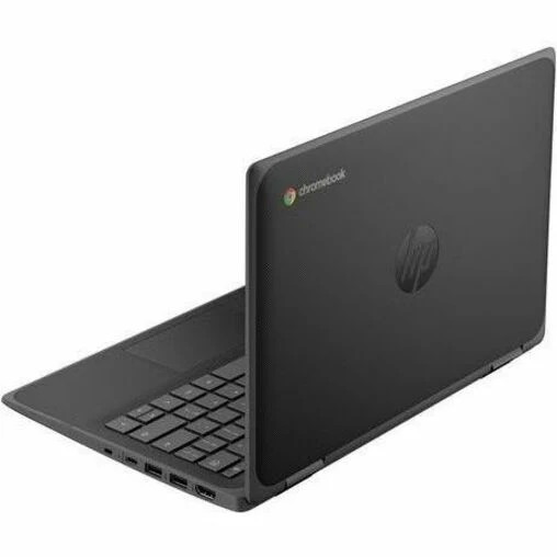 Chromebook convertible 360 en 5 robuste à écran tactile HP Fortis x11.6 G2 1" - HD - Intel N-Series N100 - 4 Go - Mémoire flash 32 Go - Clavier bilingue - Jack Black 9R395UT#ABL