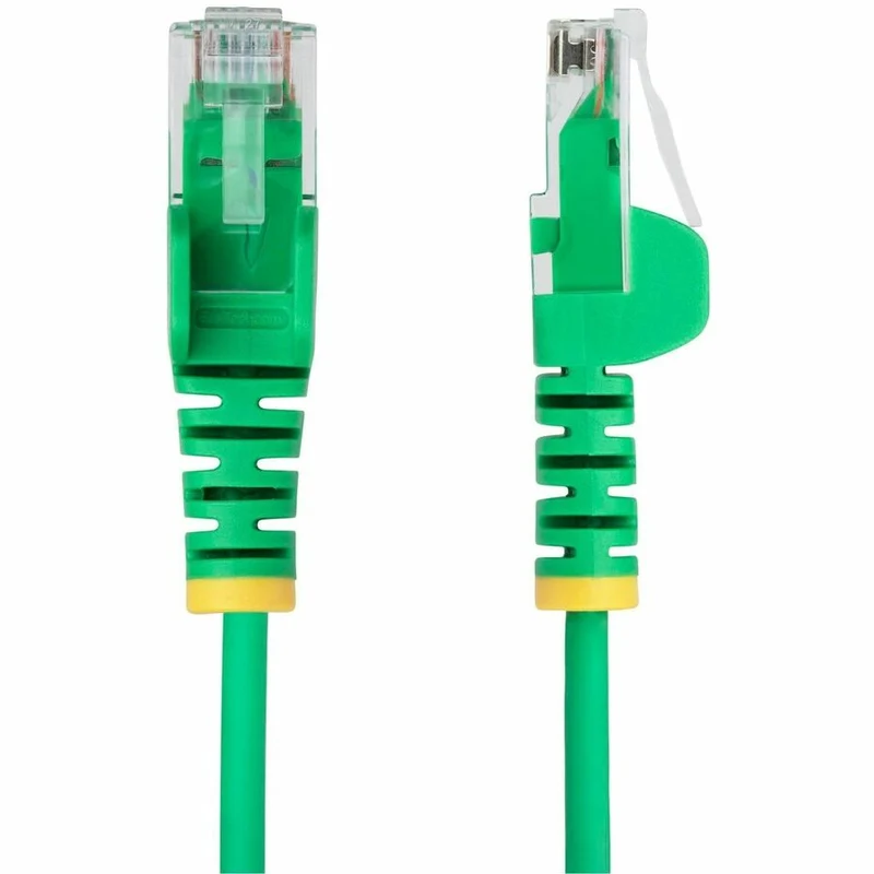 Câble Ethernet CAT25 fin vert StarTech.com de 6 m, RJ45 fin sans accroc, UTP, LSZH, cuivre nu 28 AWG, cordon de raccordement réseau fin, testé Fluke N6PAT25GNS