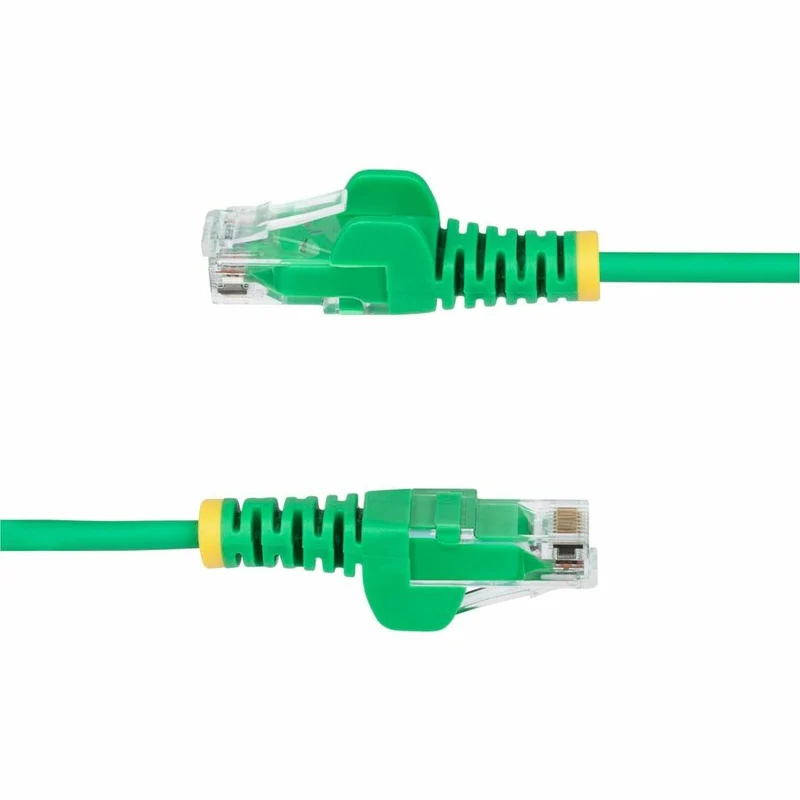 Câble Ethernet CAT25 fin vert StarTech.com de 6 m, RJ45 fin sans accroc, UTP, LSZH, cuivre nu 28 AWG, cordon de raccordement réseau fin, testé Fluke N6PAT25GNS