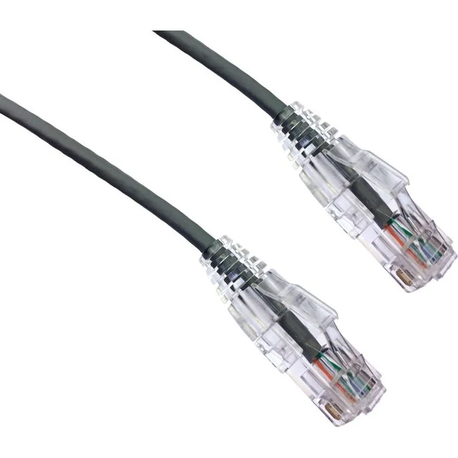 Câble de raccordement ultra-mince anti-accroc Axiom CAT4 BENDnFLEX 6FT 550 MHz (gris) C6BFSB-G4-AX