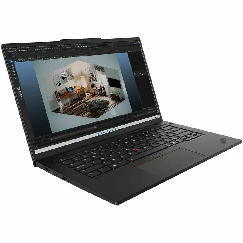 Station de travail mobile à écran tactile Lenovo ThinkPad P14s Gen 5 21G2001TUS 14.5" - WQXGA - Intel Core Ultra 7 165H - Technologie vPro - 32 Go - SSD 1 To - Clavier anglais - Noir 21G2001TUS