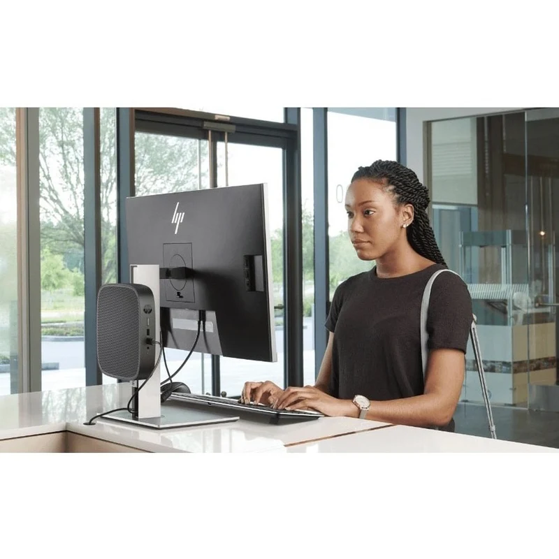 Client léger tour HP t540 - 1 x AMD Ryzen R1305G Dual-core (2 cœurs) 1.50 GHz 486Z4UT#ABA