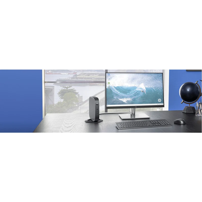Client léger tour HP t540 - 1 x AMD Ryzen R1305G Dual-core (2 cœurs) 1.50 GHz 486Z4UT#ABA