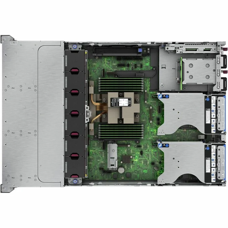 Serveur rack 345U HPE ProLiant DL11 G2 - 1 x AMD EPYC 9124 3 GHz - 32 Go RAM - Contrôleur SAS 12 Gbit/s P66777-B21