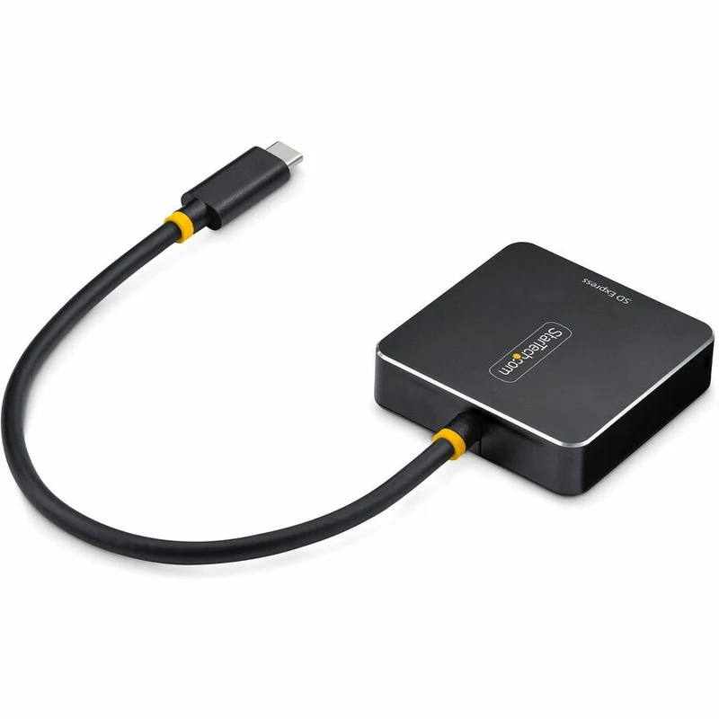 StarTech.com Lecteur de cartes SD Express USB-C, lecteur de cartes mémoire USB 3.2 (10 Gbit/s) portable, adaptateur USB Type-C vers Secure Digital 7.1 1B-USB-C-SDE-ADAPTER