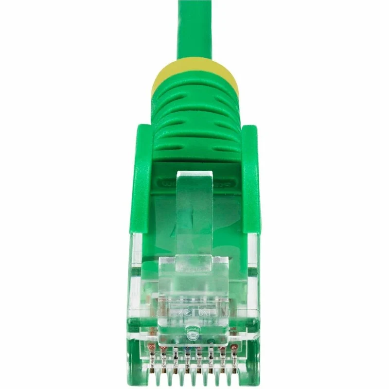 Câble Ethernet CAT10 fin vert StarTech.com de 6 m, RJ45 fin sans accroc, UTP, LSZH, cuivre nu 28 AWG, cordon de raccordement réseau fin, testé Fluke N6PAT10GNS