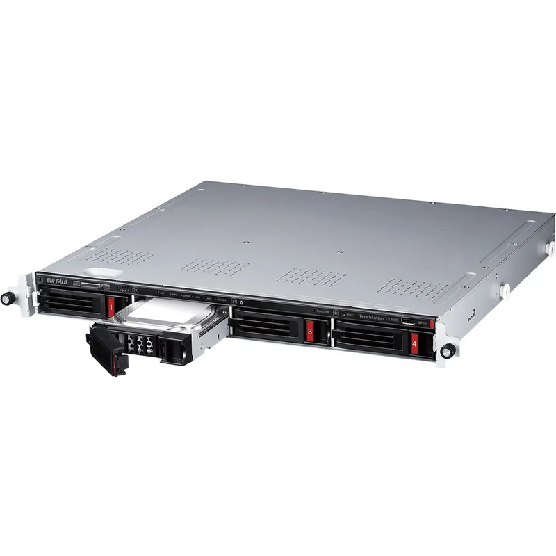 Stockage NAS en rack BUFFALO TeraStation 3420 4 baies SMB 16 To (2 x 8 To) avec disques durs inclus TS3420RN1602