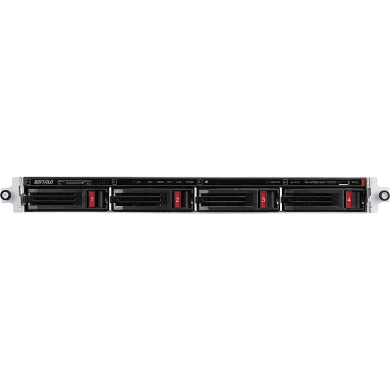 Stockage NAS en rack BUFFALO TeraStation 3420 4 baies SMB 16 To (2 x 8 To) avec disques durs inclus TS3420RN1602