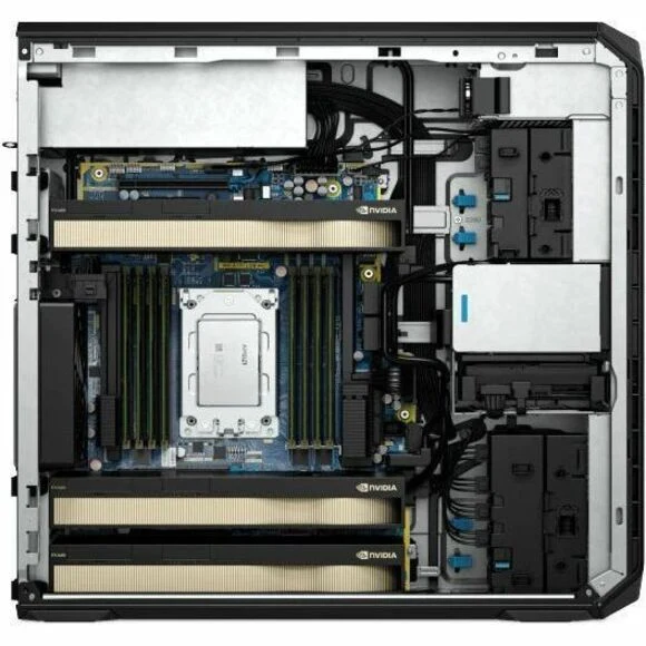 Station de travail HP Z6 G5 A - 1 x AMD Ryzen Threadripper PRO 7945WX - 16 Go - SSD 512 Go - Tour - Noir 9J2K3UT#ABC