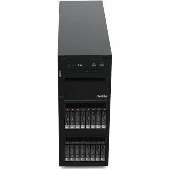 Serveur tour Lenovo ThinkSystem ST250 V3 7DCEA01ZNA - 1 x Intel Xeon E-2488 3.20 GHz - 16 Go de RAM - Contrôleur Serial ATA/600 7DCEA01ZNA