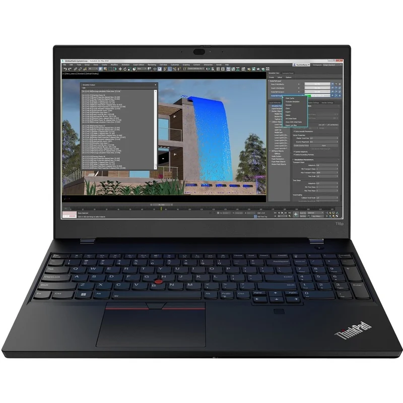 Station de travail mobile Lenovo ThinkPad T15p Gen 3 21DA001DUS 15.6" - Full HD - Intel Core i7 12e génération i7-12700H - 16 Go - SSD 512 Go - Clavier anglais - Noir 21DA001DUS
