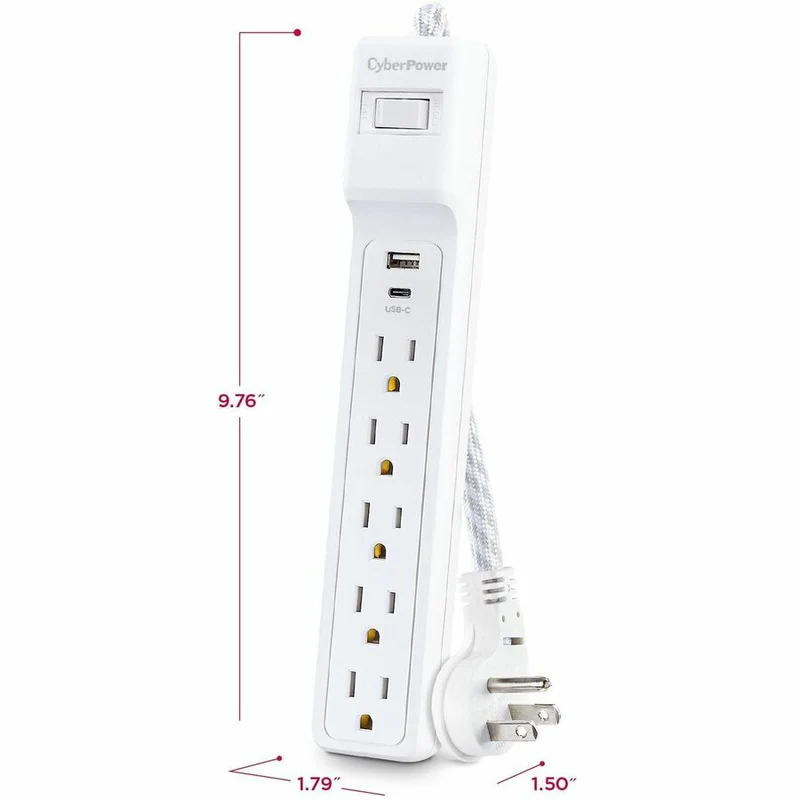 Parasurtenseur/protecteur de surtension à 504 prises CyberPower P5UC P504UC