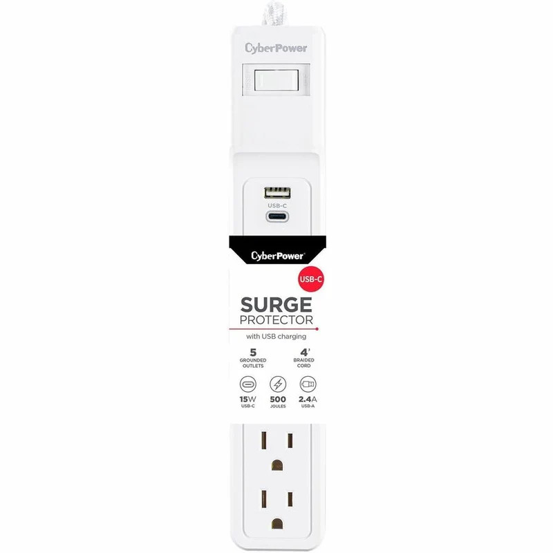 Parasurtenseur/protecteur de surtension à 504 prises CyberPower P5UC P504UC