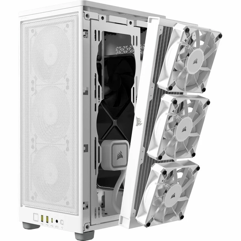 Boîtier PC Corsair 2000D AIRFLOW Mini-ITX - Blanc CC-9011245-WW