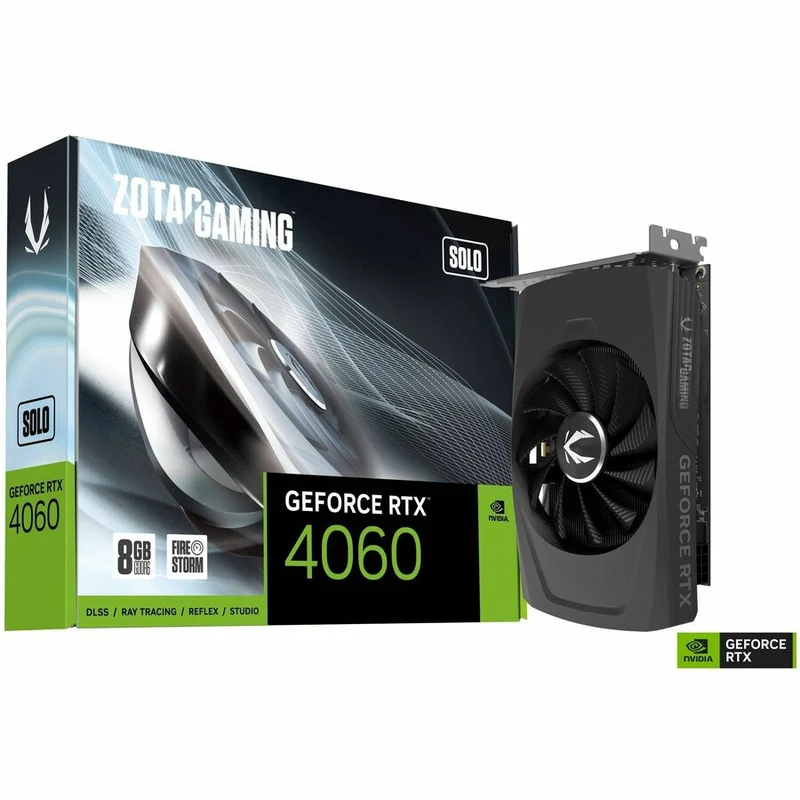 Carte graphique Zotac NVIDIA GeForce RTX 4060 - 8 Go GDDR6 - Pleine hauteur ZT-D40600G-10L