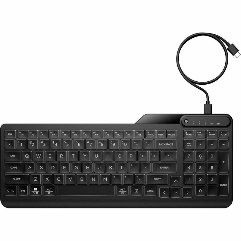 Clavier filaire rétroéclairé HP 405 (7N7C1AA) 7N7C1AA#ABA