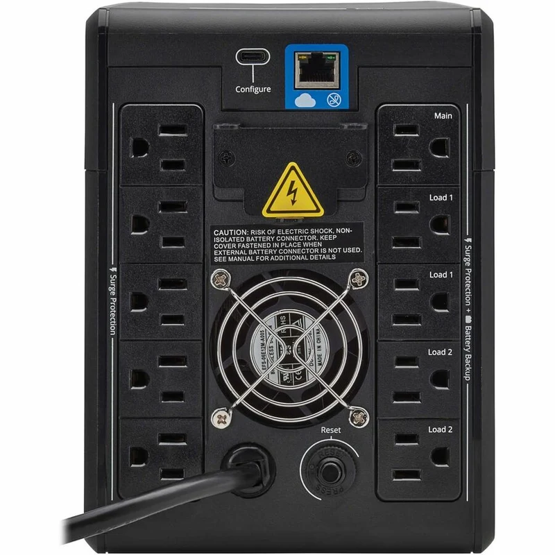 Onduleur tour compact Tripp Lite by Eaton SMART1500LCDTXC 1440 VA SMART1500LCDTXC