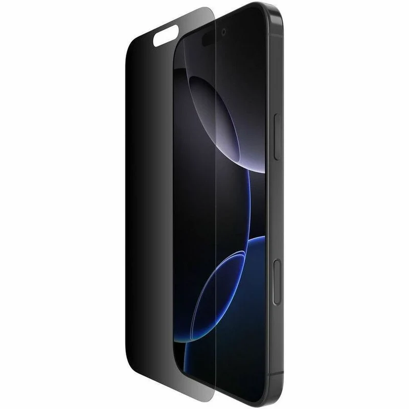 Protection d'écran Belkin ScreenForce InvisiGlass avec traitement de confidentialité pour iPhone 16 Pro Max OVA170FQ