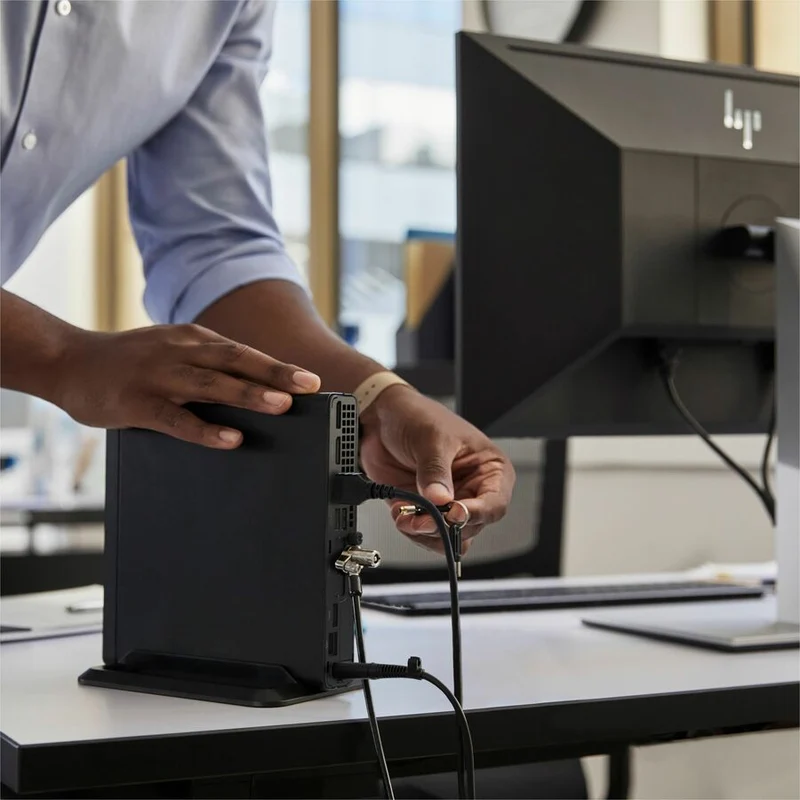 Ordinateur de bureau HP Pro Mini 400 G9 - Intel Core i5 12e génération i5-12500T - Technologie vPro - 16 Go - SSD 512 Go - Mini PC B17T4AT#ABA