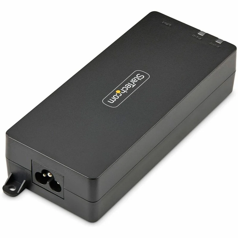 StarTech.com Injecteur PoE++ Gigabit 1 Gbit/s à 10 port, 90 W, Ethernet 2.5/5/10G/10/100/1000M, PoE++ (802.3af/at/bt), montage mural, non géré AF41XC-POE-INJECTOR
