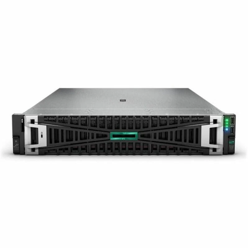Serveur rack 380U HPE ProLiant DL11 G2 - 1 x Intel Xeon Silver 4514Y 2 GHz - 128 Go de RAM - Disque dur 4.80 To - (2 x 2.4 To) Configuration du disque dur - Serial ATA/600, contrôleur SAS 12 Gb/s P72984-005