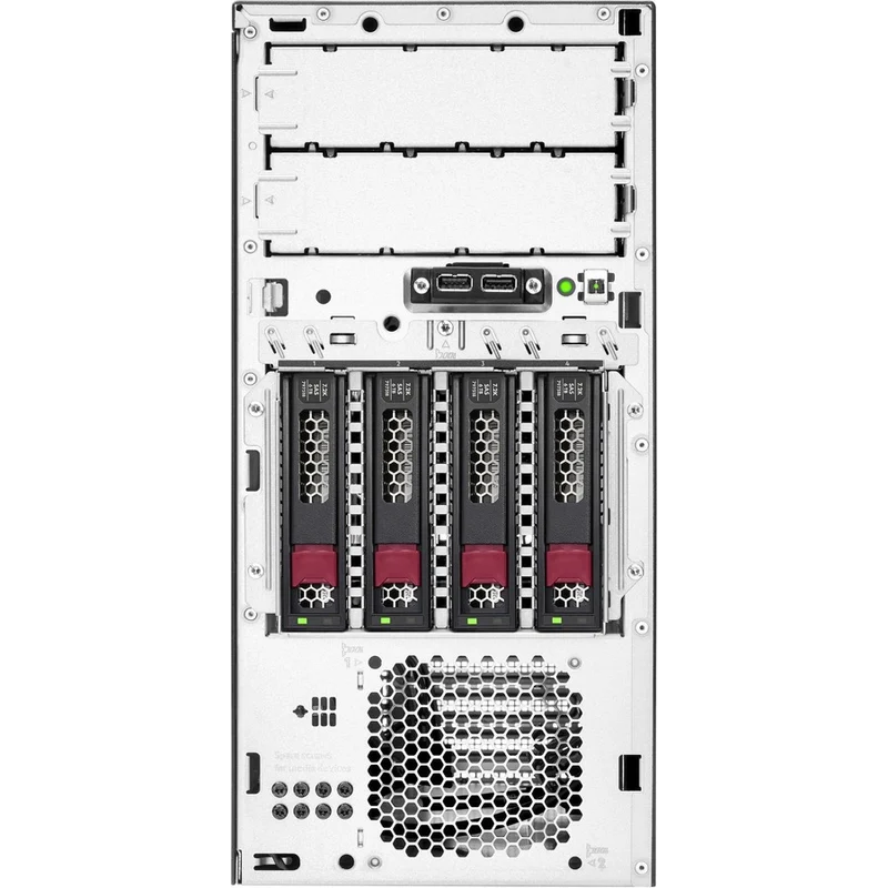 Serveur tour HPE ProLiant ML30 G10 Plus 4U - 1 x Intel Xeon E-2314 2.80 GHz - 16 Go RAM - Contrôleur Serial ATA/600 P44720-001