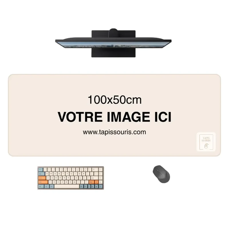Tapis de Souris Personnalisé 4XL (100x50cm)