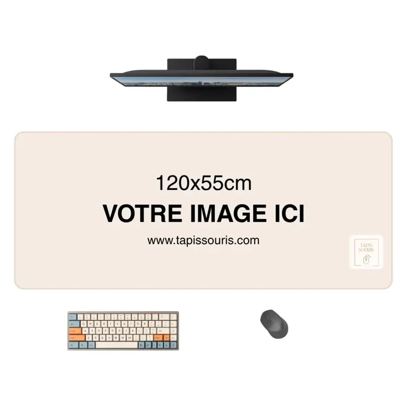 Tapis de Souris Personnalisé 5XL (120x55cm)