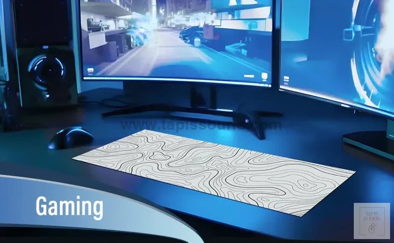 Tapis de Souris XXL Bleu et Ciel
