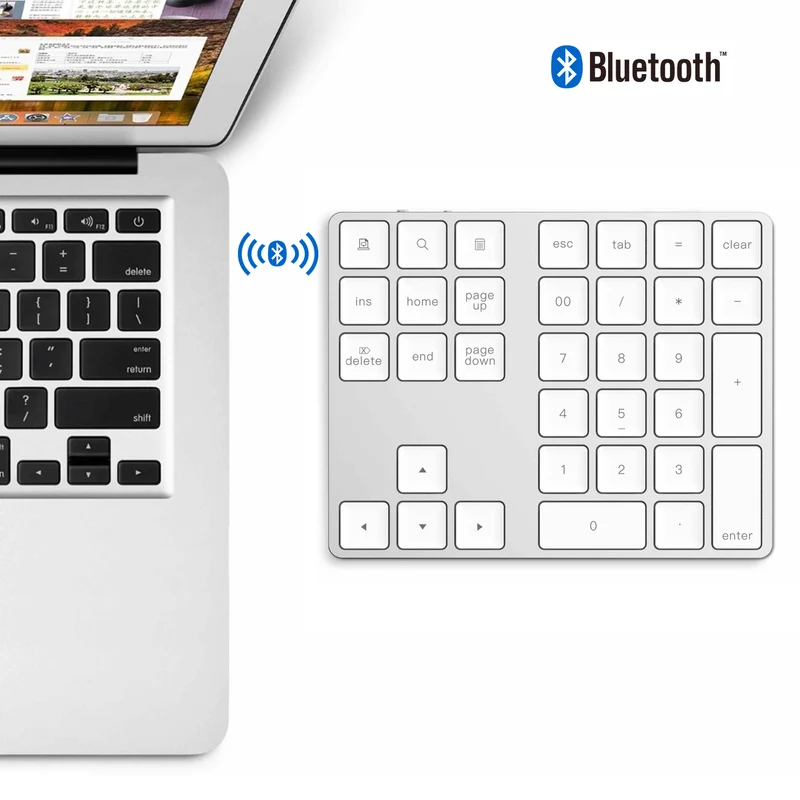 Pavé numérique Bluetooth