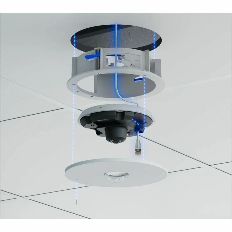 Support mural Ubiquiti pour caméra réseau - Blanc UACC-G6-Pro-360-FM-W