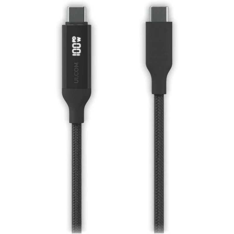 Câble USB-C Ubiquiti avec indicateur de charge UACC-Cable-USB-100W0.3MBK