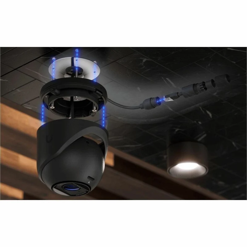 Caméra réseau Ubiquiti G6 Pro 8 mégapixels 4K - Couleur - Tourelle - Noire UVC-G6-PRO-TURRET-B