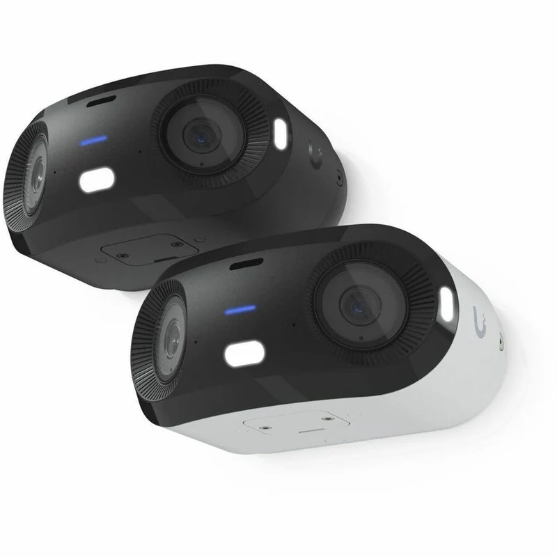 Caméra réseau double 4K Ubiquiti UVC-G6-180 8 mégapixels / 8 mégapixels pour intérieur/extérieur - Couleur - Blanc UVC-G6-180-W