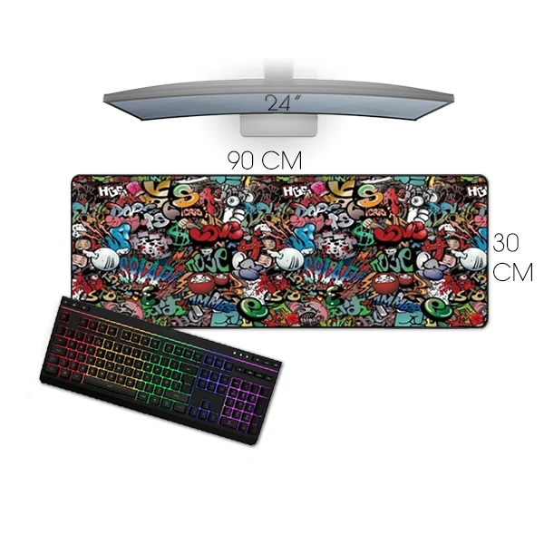 Graffiti Bomb Gaming Mousepad