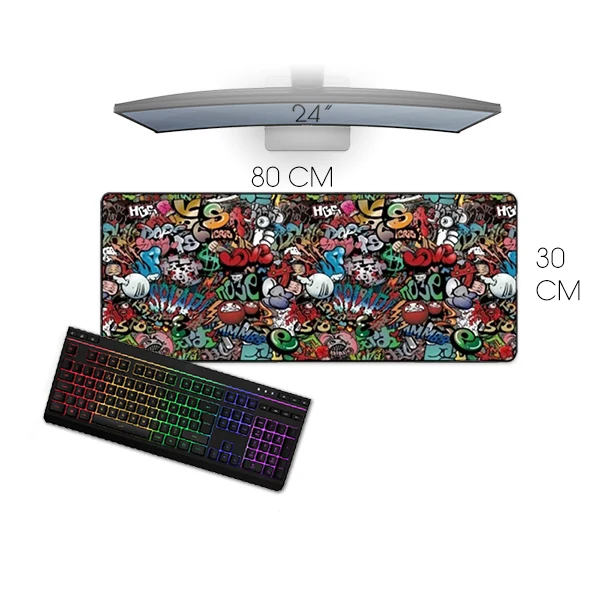 Graffiti Bomb Gaming Mousepad