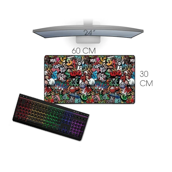 Graffiti Bomb Gaming Mousepad