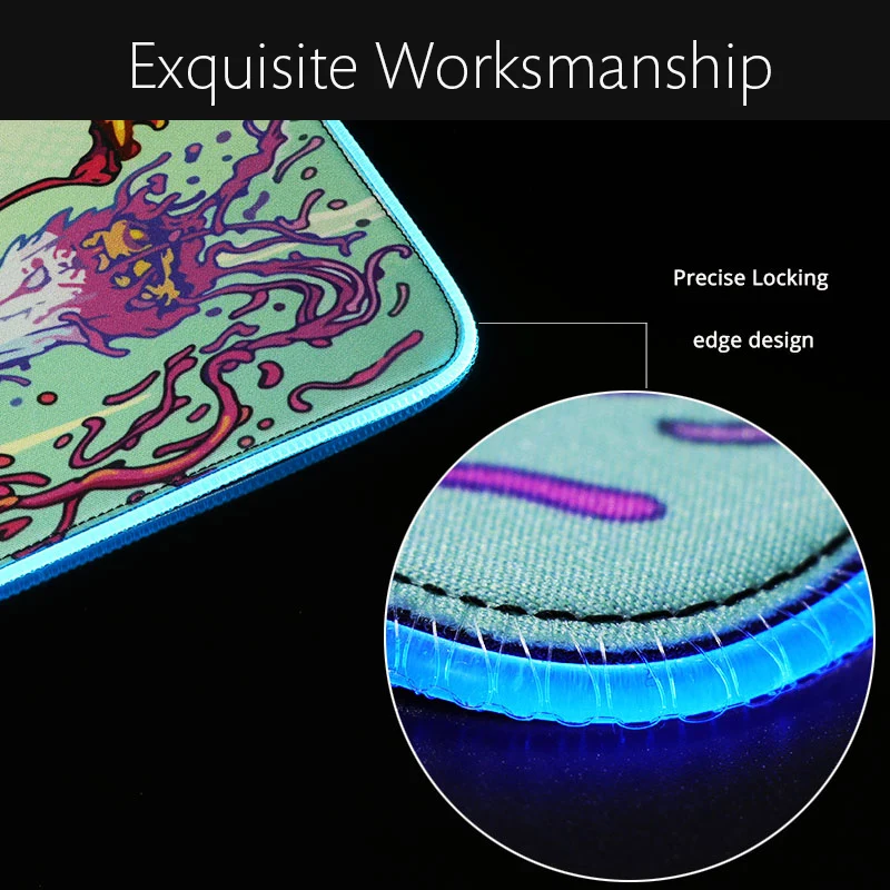 Helldemon RGB LED Mousepad