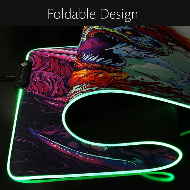 Helldemon RGB LED Mousepad