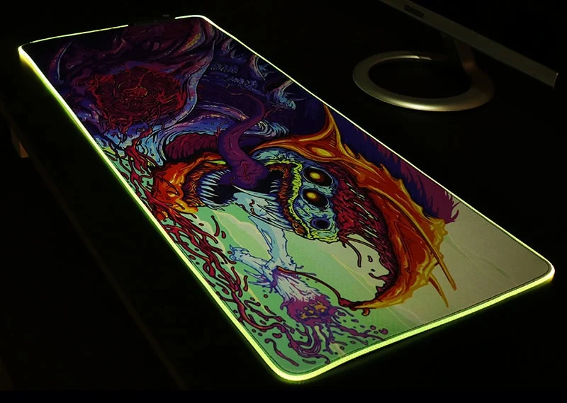 Helldemon RGB LED Mousepad