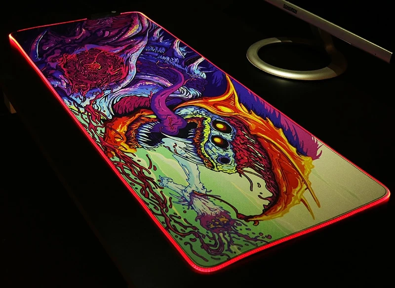 Helldemon RGB LED Mousepad